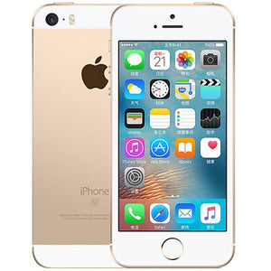 Original Unlocked Apple iPhone SE Cell Phone 4G LTE 4.0' 2GB RAM 16/64GB ROM A9 Dual-core Touch ID Mobile Phone Used iphonese